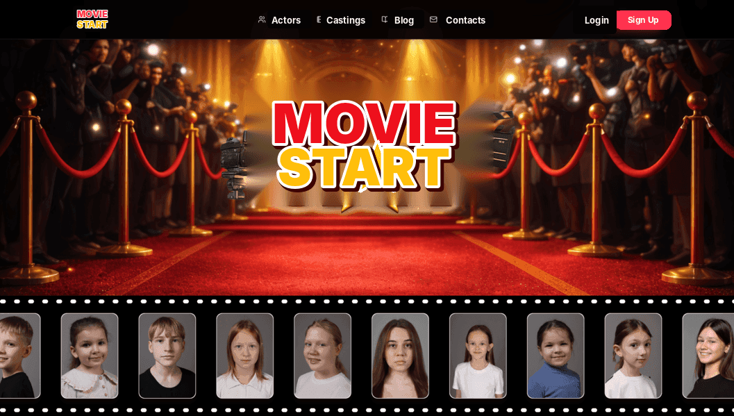 Casting platform — screenshot