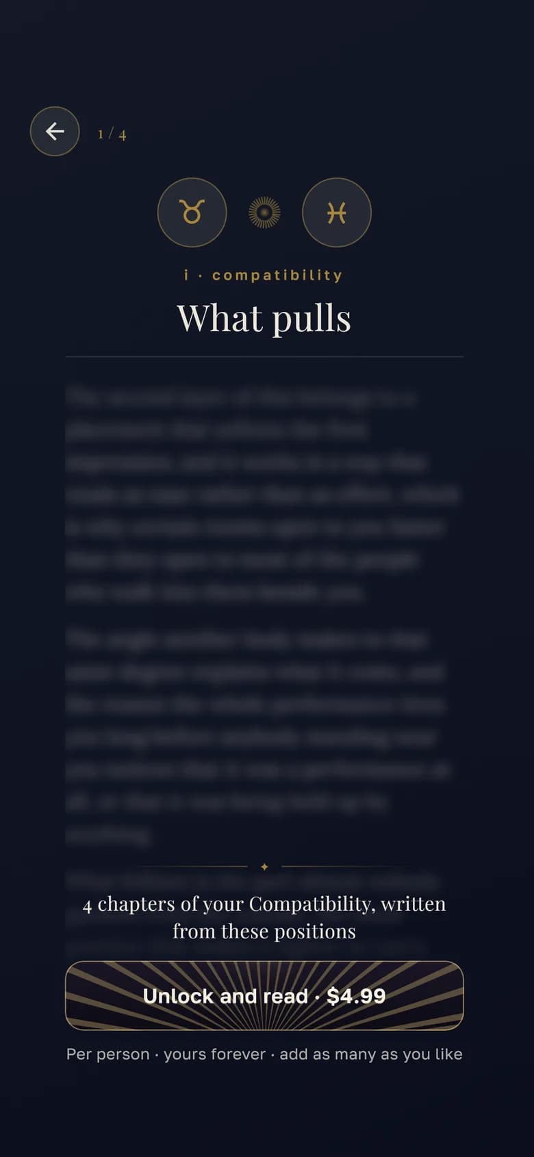 Compatibility chapter “What pulls”