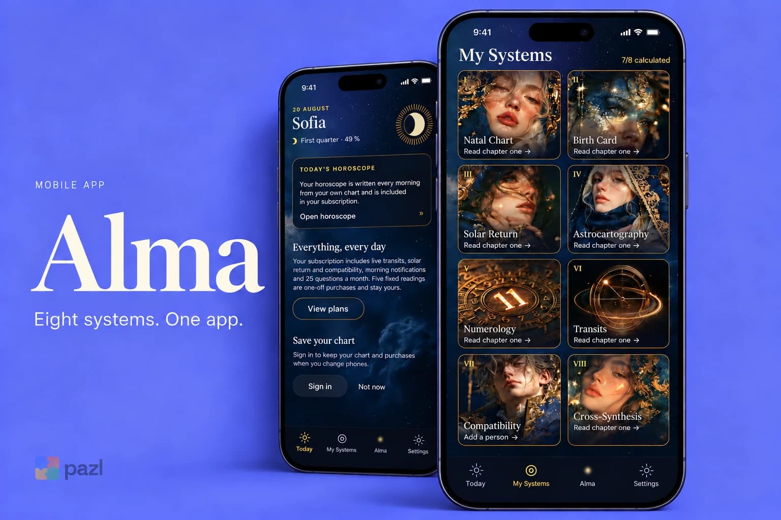 Alma: Natal Chart App