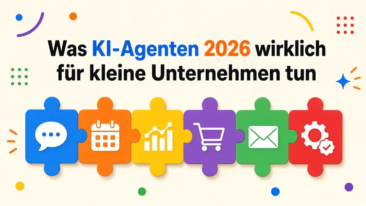 Was KI-Agenten 2026 wirklich für kleine Unternehmen tun