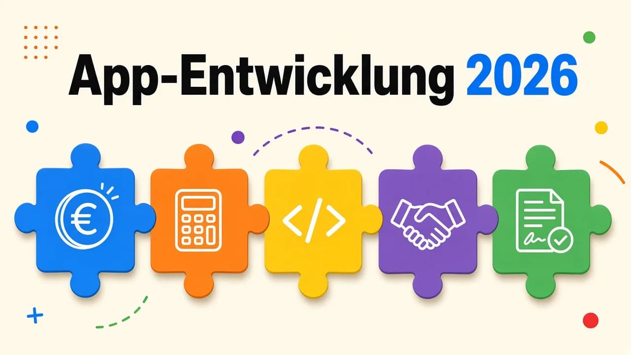 App-Entwicklung 2026: Was kostet eine App, wie kalkuliert man richtig – und worauf kommt es im Vertrag an?