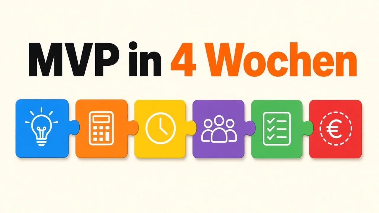 MVP in 4 Wochen: Wie Agenturen im DACH-Raum Software-Projekte kalkulieren
