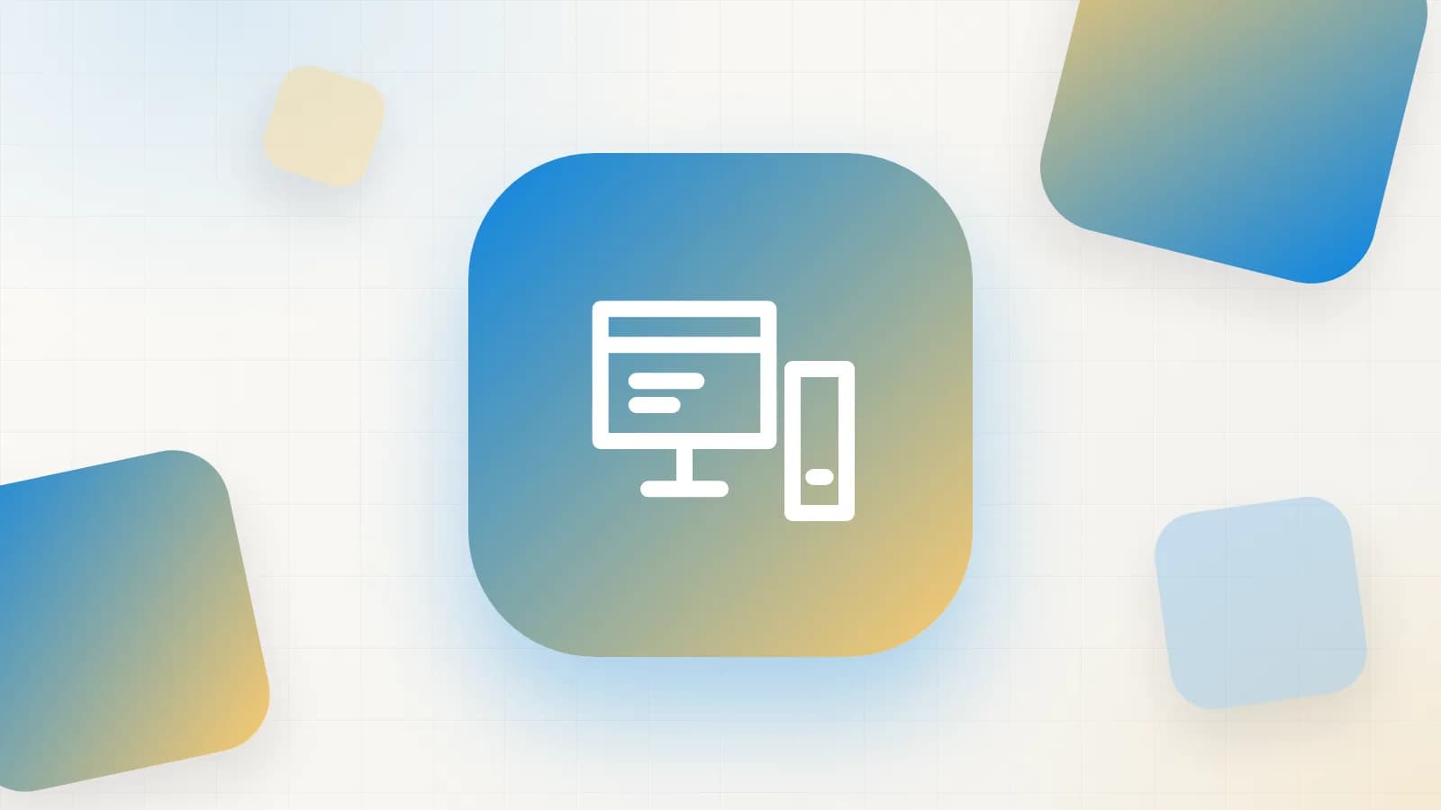 Website for small business: page structure on desktop and phone